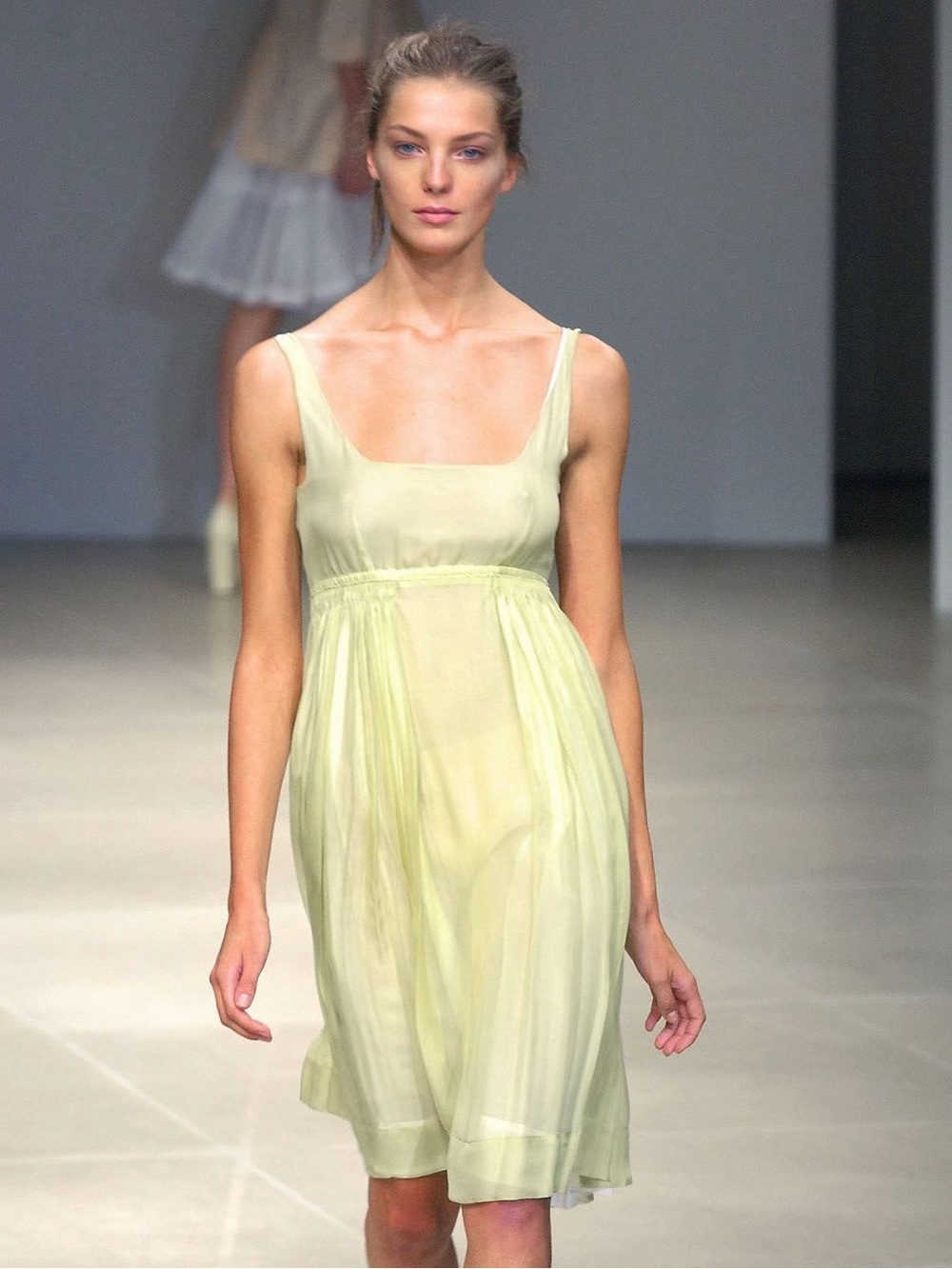 Jil Sander Pastel Green Mini Dress - Picture 5 of 5